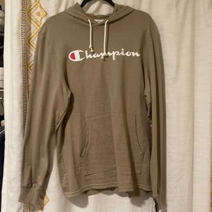 champion hooded long sleeve